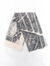 Shelby Lightweight Scarf - Black & White Architecture Design - Art Department LLC