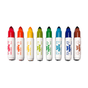 Jumbo Jots Dual Tip Dinosaur Stamp Markers - Set of 8 - Art Department LLC