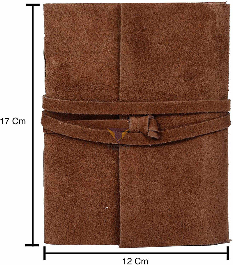 Tuzech Leather Journal Writing Notebook Antique Handmade Leather Bound - Art Department LLC