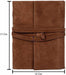 Tuzech Leather Journal Writing Notebook Antique Handmade Leather Bound - Art Department LLC