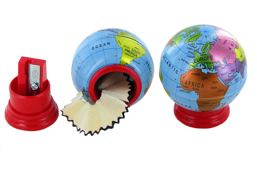 Globe Pencil Sharpener - Art Department LLC