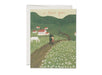 Along the Road Greeting Card - Art Department LLC