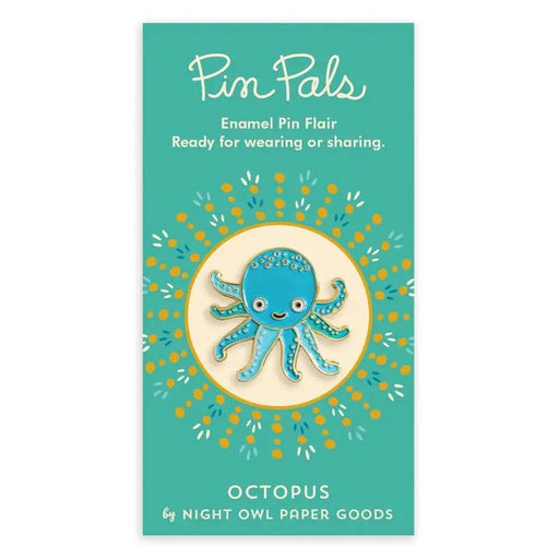 Octopus Enamel Pin