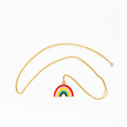 Rainbow Pendant Necklace - Art Department LLC