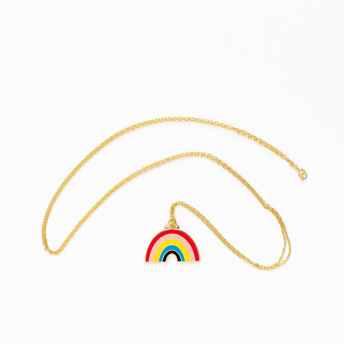 Rainbow Pendant Necklace - Art Department LLC