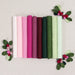 Wool Blend Felt Sheets, Cranberry Christmas - Art Department LLC