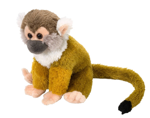 Mini Squirrel Monkey Stuffed Animal 8" - Art Department LLC