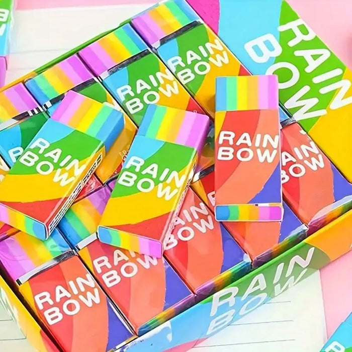 Rainbow Erasers, Bright