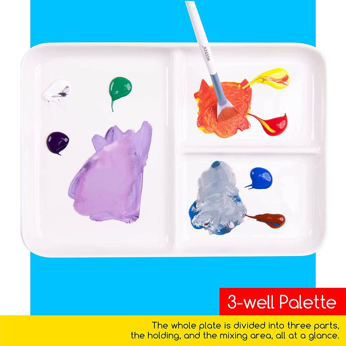 Rectangle Porcelain Palette, 10'' × 7''