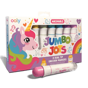 Jumbo Jots Dual Tip Unicorn Markers - Set of 8 - Art Department LLC