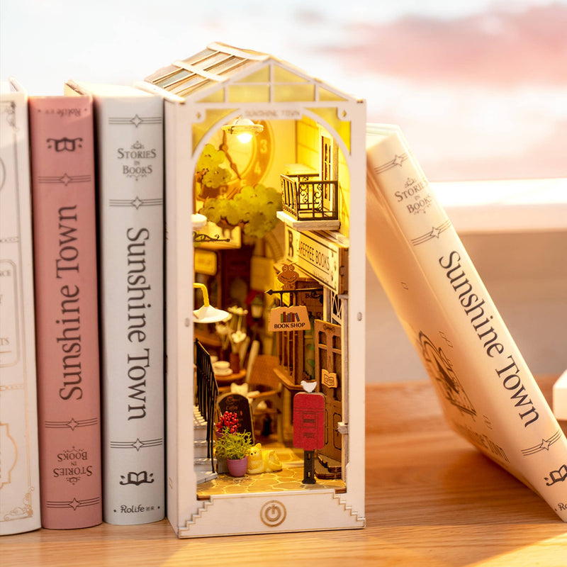 DIY Book Nook Kit: Sunshine Town - Art Department LLC
