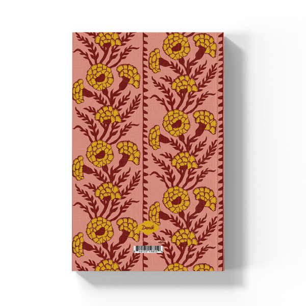 Pompom Carnation Classic Layflat Notebook Journal - Art Department LLC