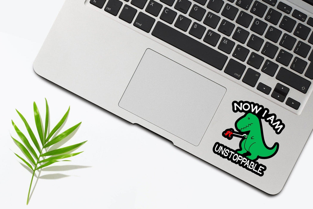 Now I Am Unstoppable Sticker - Art Department LLC