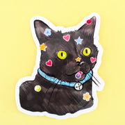 Sticky Cat Vinyl Sticker - Art Department LLC