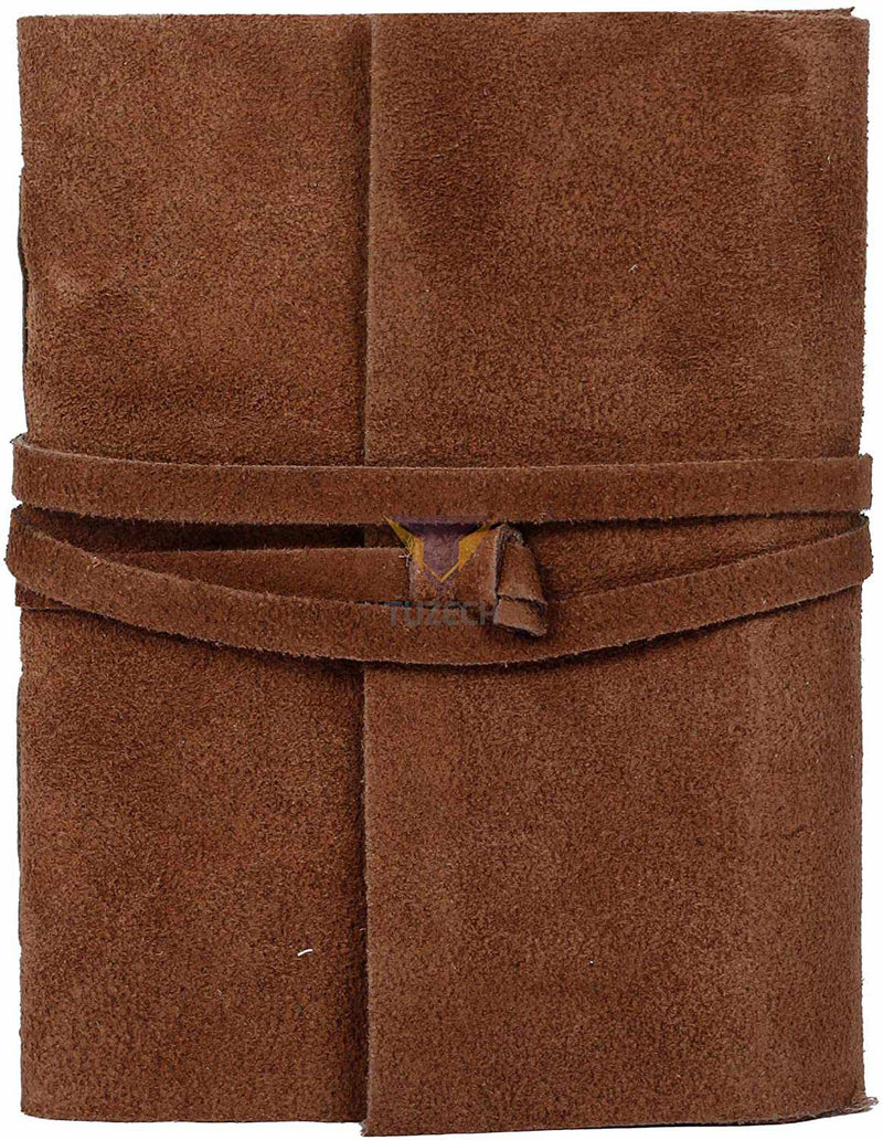Tuzech Leather Journal Writing Notebook Antique Handmade Leather Bound - Art Department LLC