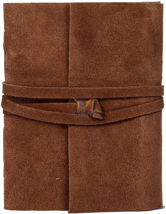Tuzech Leather Journal Writing Notebook Antique Handmade Leather Bound - Art Department LLC