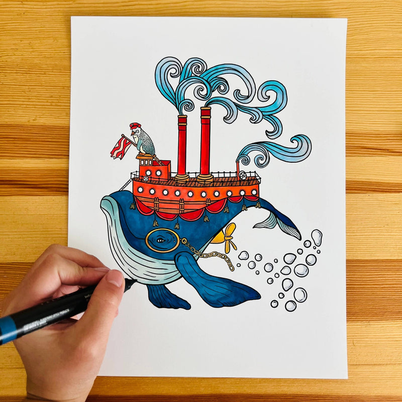 Enchanted Coloring Book - Art Department LLC