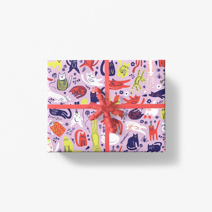 Catnip Lane Gift Wrap, 3 Sheets