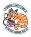 Indoor Cat Sticker - Art Department LLC