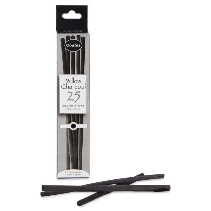 P.H. Coates Willow Charcoal Sticks - Art Department LLC
