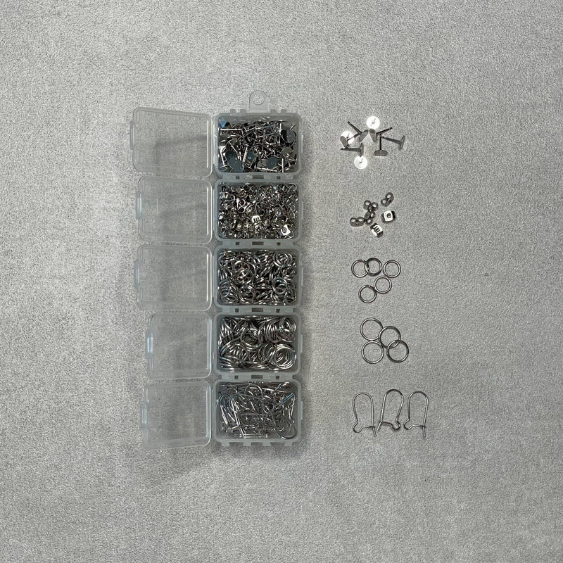 Silver Essential Earring Finding Set - Art Department LLC
