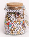FRIENDSHIP Letter Beads with Multicolor Heishi and Starburst Charm Jar - Art Department LLC
