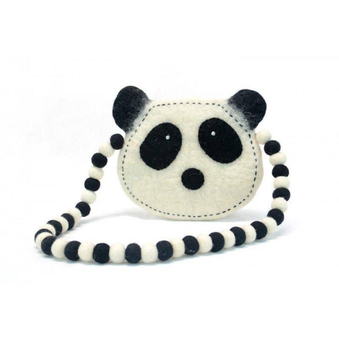 Panda Face Ball Handle Kids Bag - Art Department LLC