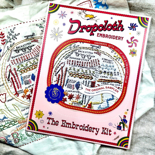 Original Embroidery Sampler Kit - Art Department LLC