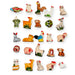 Handmade Mini Ceramic Animal Beads