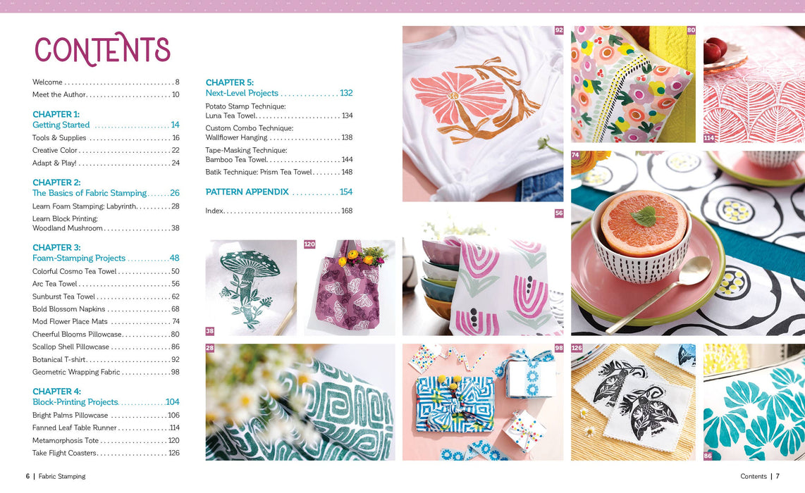 Fabric Stamping - Art Department LLC