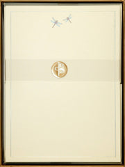 Blue Dragonfly Stationery Set - Art Department LLC