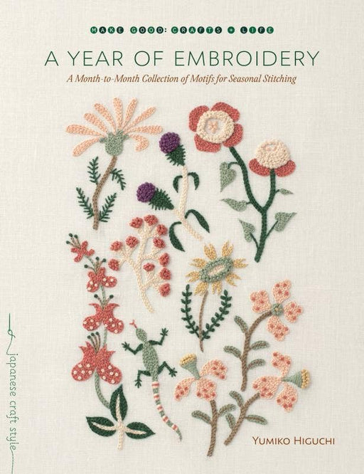 Year Of Embroidery: Month-to-Month Motifs