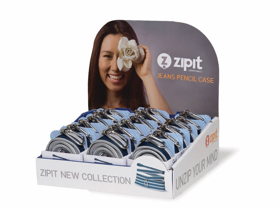 ZIPIT Jeans Pencil Case - Art Department LLC