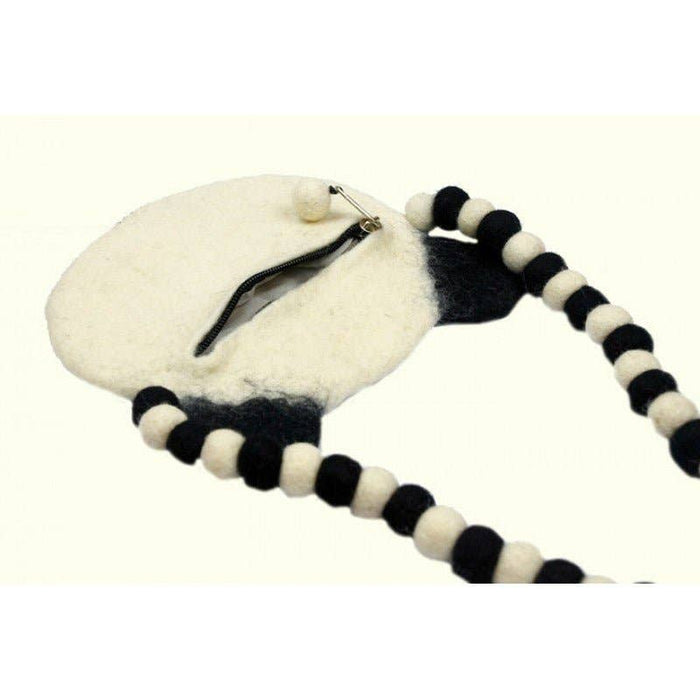 Panda Face Ball Handle Kids Bag - Art Department LLC