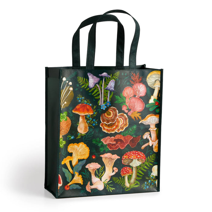 World of Mushrooms Reusable Shopping Bag - Art Department LLC
