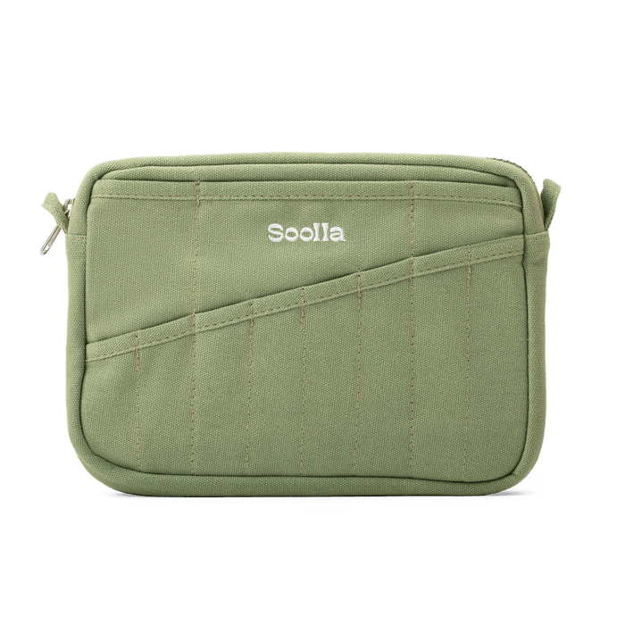 Soolla® Studio Pouch, Ganja Green - Art Department LLC