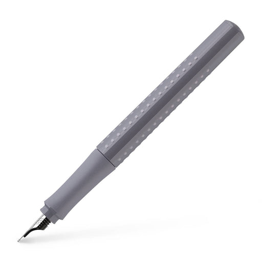 Grip 2010 Gray Fountain Pen with Ink Cartridges and Eraser - Art Department LLC