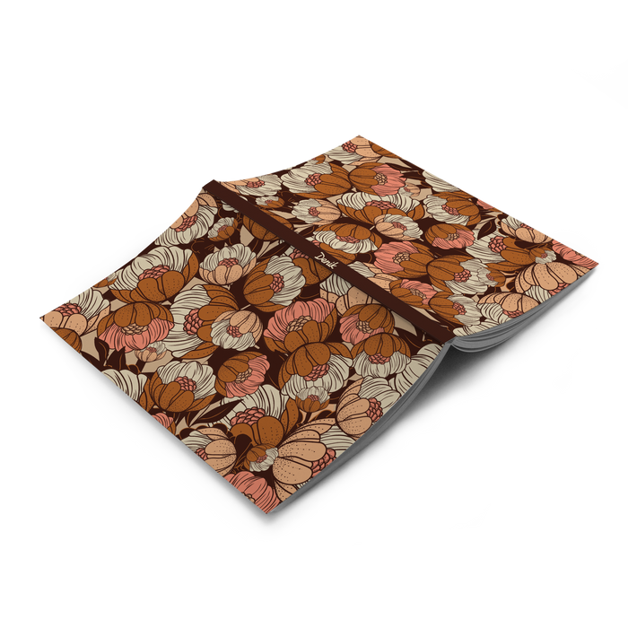 Rustic Blossoms Soft Touch Classic Layflat Notebook