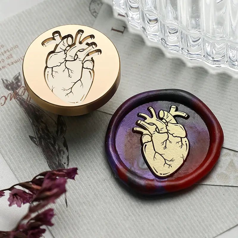 Wax Seal Stamps with Handle - Art Department LLC