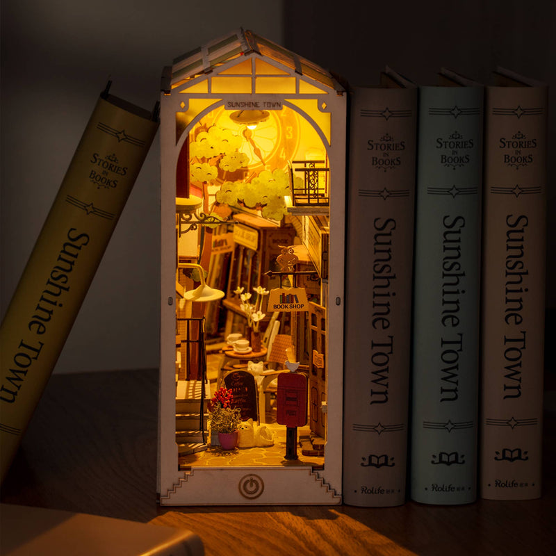 DIY Book Nook Kit: Sunshine Town - Art Department LLC