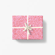 Fleur Gift Wrap - Coral - Art Department LLC