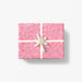 Fleur Gift Wrap - Coral, reverse