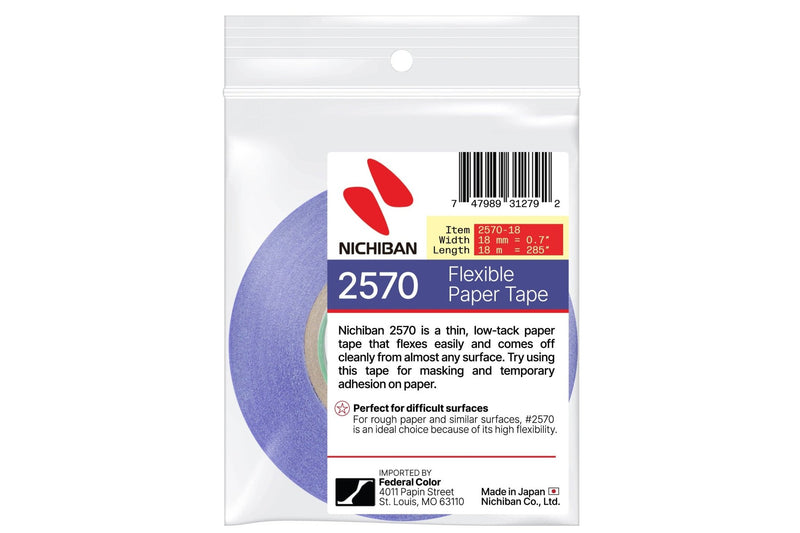 Nichiban 2570 Flexible Artist Tape - Art Department LLC