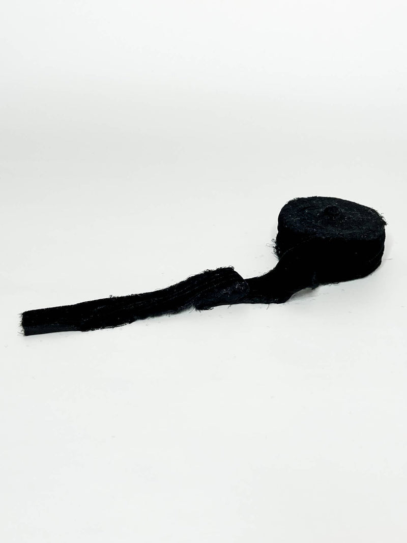 1.25" Raw Edge Velvet Ribbon - Art Department LLC