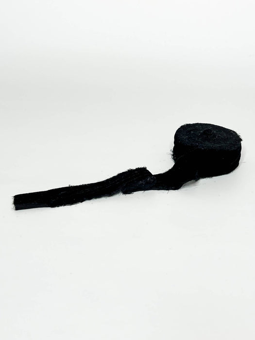 1.25" Raw Edge Velvet Ribbon