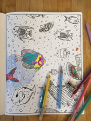 Coloring Book: From The Sea To The Trees - Art Department LLC