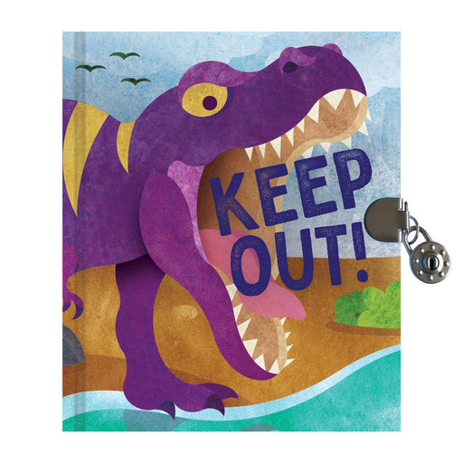 T-Rex Locked Diary, Cover