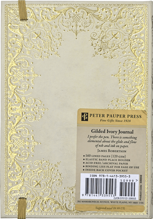 Gilded Ivory Journal - Art Department LLC