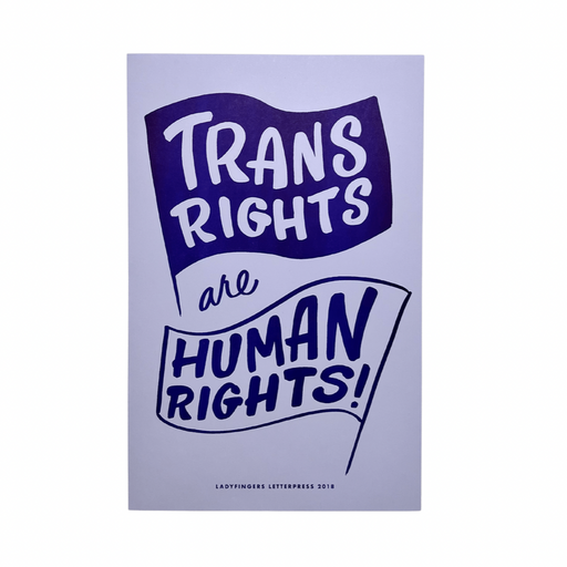 Trans Rights Are Human Rights Poster