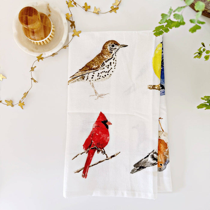 Birds Tea Towel - Art Department LLC